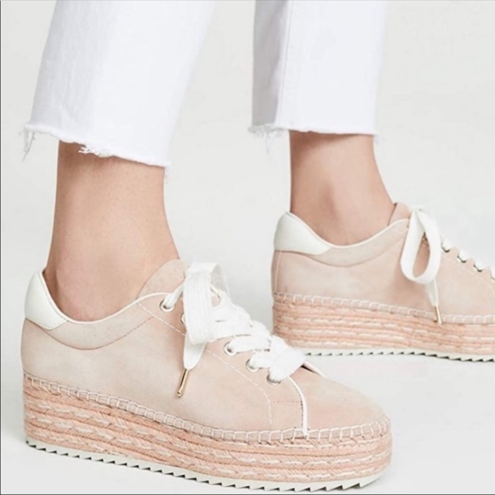 Joie New Without Box Platform Sneakers 37.5=71/2